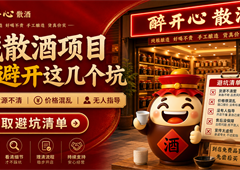 找散酒项目先看什么？散酒加盟和纯粮散酒加盟要避开这些坑
