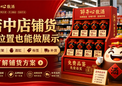店中店能不能做散酒？小位置也要有清楚陈列和稳定货源