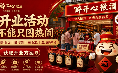散酒店开业活动怎么做？散酒加盟别只图热闹要留住老客