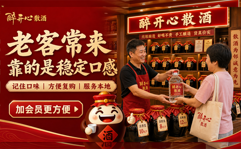 散酒门店怎么做老带新?靠口碑不靠硬推销