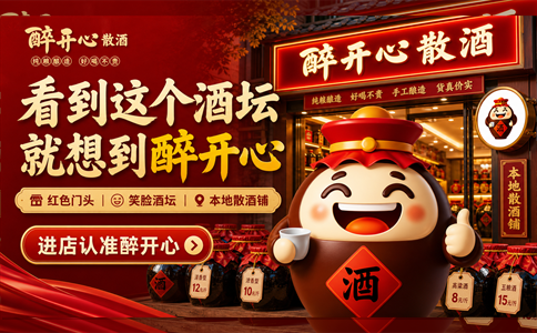 醉开心散酒如何服务社区消费？近一点也要专业一点